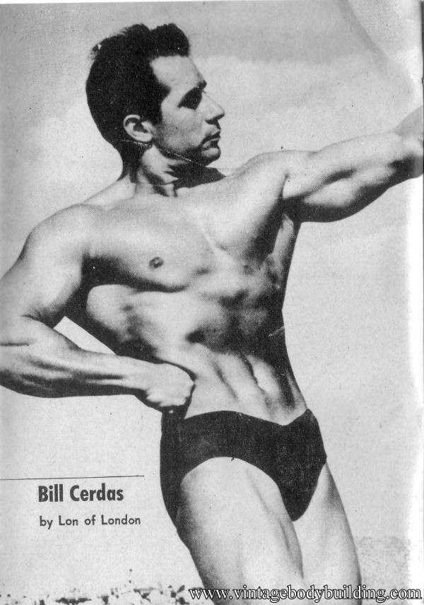 Bodybuilder Bill Cerdas by Lon of London