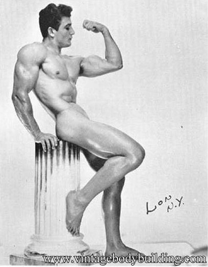 Vintage bodybuilder Theseus