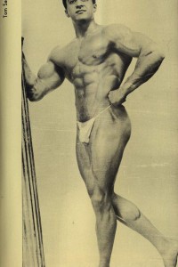 male vintage physique image of 1957